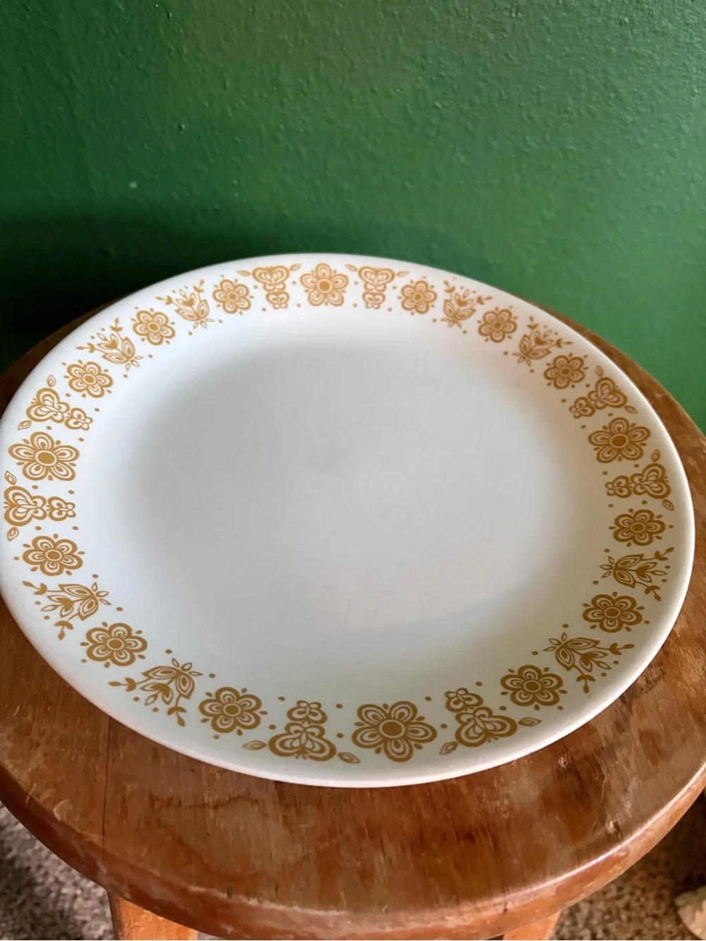 Vintage Corning Corelle Butterfly Gold 10.25